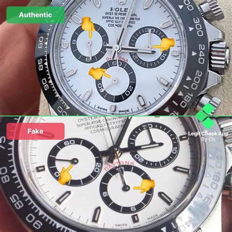 how to recognize a fake rolex daytona|Rolex daytona knockoff.